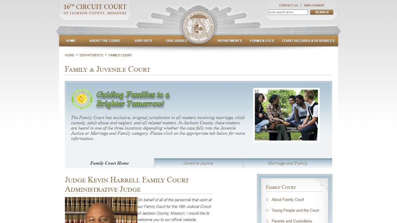 Family Court - 16th Circuit Court of Jackson County, Missouri